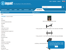 Tablet Screenshot of impakt.com.pl